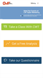 Mobile Screenshot of cwtaylormarketing.com